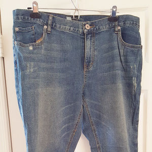 MOSSIMO Skinny Boyfriend Denim Jeans 14 5 Pocket